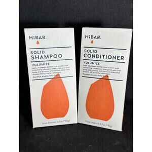 NIB HiBAR  Solid Shampoo and Conditioner; Volumize